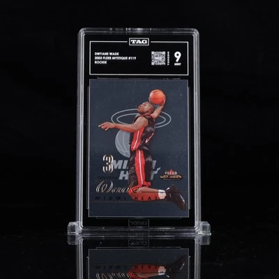 2003 Fleer Mystique #119 Dwyane Wade RC Rookie TAG 9 #/999 - Image 1 of 3