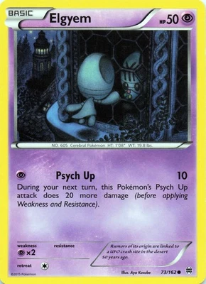 Elgyem 73/162 XY - BREAKthrough Common - LP - Image 1 of 2