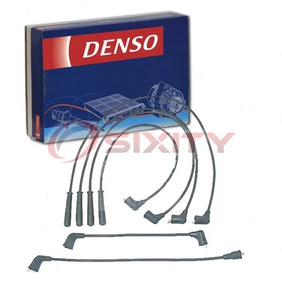 Juego de cables de bujías Denso para Dodge Raider 1988-1989 2,6 L L4 bujías de encendido hm Foto 1 de 4