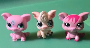 (x3) Paquete de cerdos Littlest Pet Shop - Imagen 1 de 9