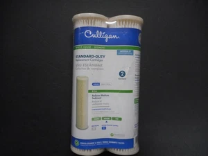 Culligan Standard Duty 2-Pack Sediment Replacement Cartridges S1A. New. Sealed. - Picture 1 of 10