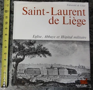 Saint-Laurent de Lüttich Kirche Abtei Militärkrankenhaus in Französisch HCDJ - Bild 1 von 10