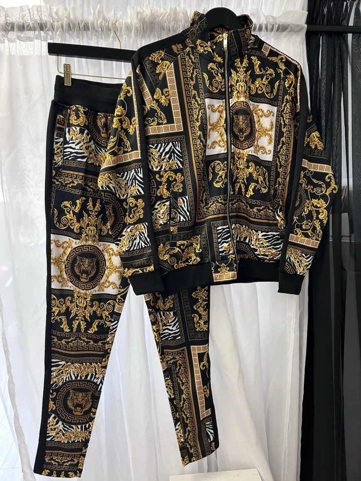 全新 儿童 XL 豪华老虎田径套装套装 — 第 1/3 张图片