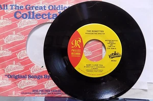 THE RONETTES Baby,I Love You/BREAKING UP UNPLAYED LOOKS NM* Trhoughout! - Picture 1 of 2
