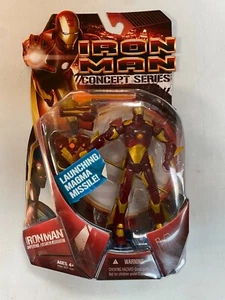 Marvel Legends Iron Man Movie 2008 Inferno Armor Figure Launching Magma Missile - Picture 1 of 2