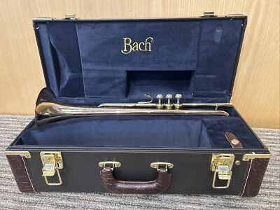 New Bach LT1901B Stradivarius Commercial Series Bb Trumpet Lacquer Free Shipping - Image 1 of 4
