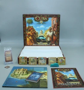 ⭐️INTERIOR NUEVO: Cuba El Presidente Expansión Juego de Mesa Juegos Eggert ⭐️ - Imagen 1 de 15