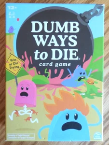 EUC  Spin Master "Dumb Ways to Die" Card Game with XL Die of Doom   for Ages 12+ - Picture 1 of 4