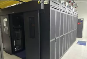 PANDUIT 42U Server Room Network Rack Cabinet Enclosure Schleifenbauer PDU - Picture 1 of 11