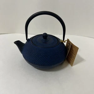 Tetera de hierro fundido Kafuh azul - Imagen 1 de 7