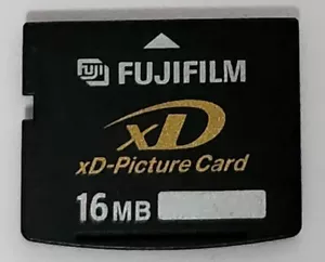 Fujifilm xD Picture Card 16MB Camera Memory Card Fits Olympus Tested - Picture 1 of 2
