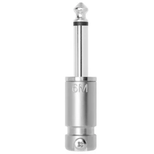Enchufe cuadrado SPS6M cuerpo mediano TS/Mono enchufe recto, níquel - Imagen 1 de 1