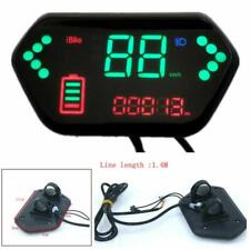 For 36/48/60V Electric Bicycle LCD Display With Speed Meter OdometerUniversal 