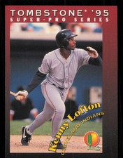 1995 Tombstone Pizza Super-Pro Series #11 Kenny Lofton - Very Good