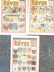 THE ROVER. (3 ISSUE VINTAGE 1960 MAGAZINES). DC THOMSON. - Picture 1 of 13