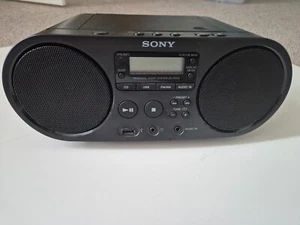 Sony Boombox ZS-PS50 - AM/FM Radio - Audio CD Player Portable - Picture 1 of 3