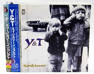 Y&T "Musically Incorrect"- 1995 Japan Import- Brunette ALCB-3086 - Hard Rock CD - Picture 1 of 8