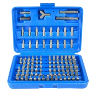 Bitsatz Schraubendreher Spezialbits 100-tlg. Torx HEX PH PZ Schlitz Sechskant - Bild 1 von 4