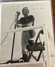 Henry "Red" Sanders signed 8x10 photo, UCLA Coach, CFHOF