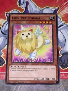 Carte Yu Gi Oh LION PELUCHIMAL NECH-FR015 x 3 - Picture 1 of 1