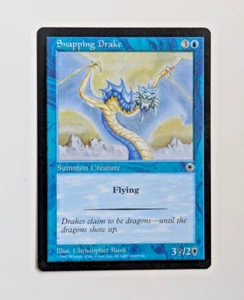 SNAPPING DRAKE - MAGIC THE GATHERING KARTE - PORTAL - ENGLISCH - 1997 - Bild 1 von 1