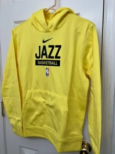 Utah Jazz Nike Spotlight Hoodie - Gold Youth L - Picture 1 of 4