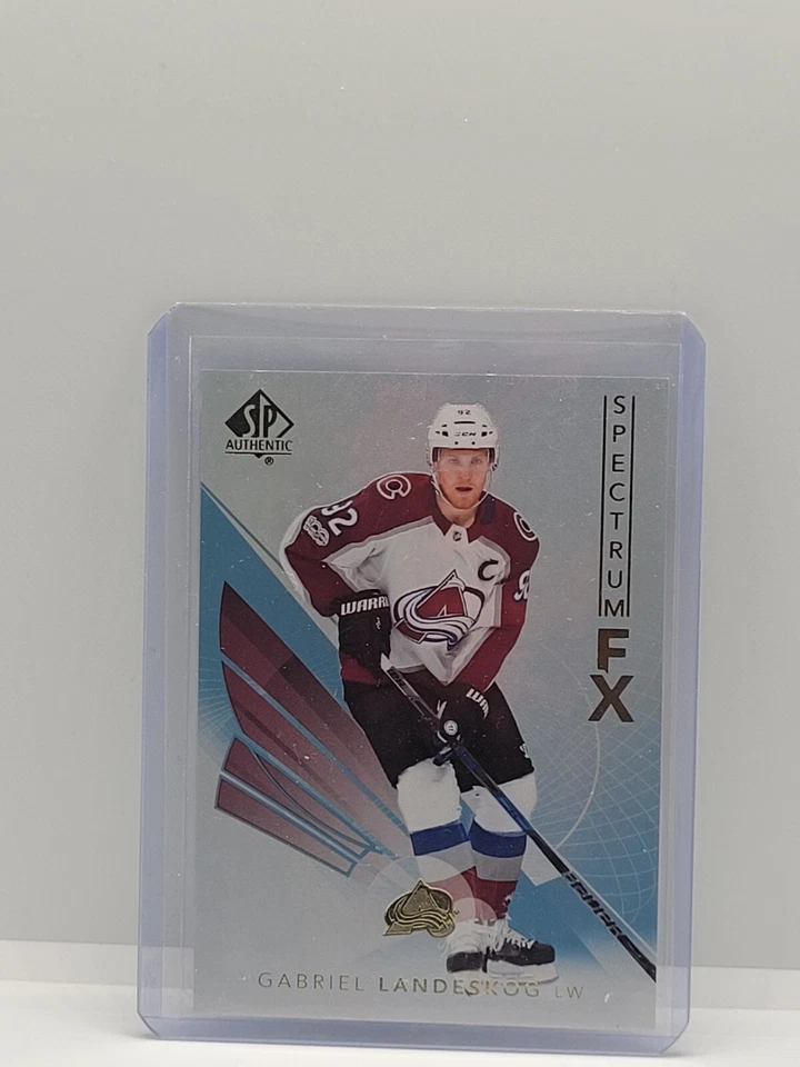 Gabriel Landeskog #S-21 2017-18 SP Authentic Spectrum FX Colorado Avalanche - Image 1 of 1