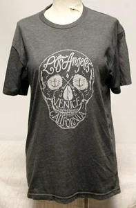 American Apparel 50/50 Los Angels Venice California Skull Arrow Anchors Women M - Picture 1 of 6