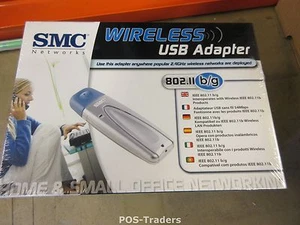Adaptateur USB sans fil SMC Networks SMC2862W-G EZ Connect 2,4 GHz (54 Mbps) NEUF - Photo 1/2