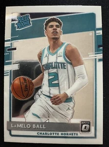 2020-21 Donruss Optic LaMelo Ball Rated Rookie Prizm Card RC #153 - Picture 1 of 2
