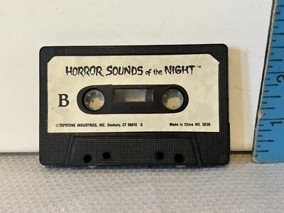 Horror Sounds Of The Night Cassette Tape Halloween Topstone #5030 Vintage 1990's - Image 1 of 4