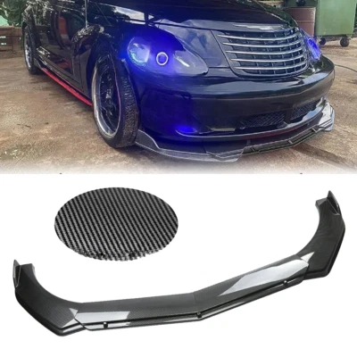 Carbon Fiber Look Front Bumper Lip Spoiler Splitter For Chrysler PT Cruiser - Изображение 1 из 4