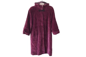 Vintage Yves Saint Laurent Rive Gauche Coat Size Women's M/L 70s Jacket red cape - Picture 1 of 7