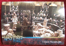 HARRY POTTER AND THE GOBLET OF FIRE - Card #074 - I HAVE NAMES SIR - ARTBOX 2005