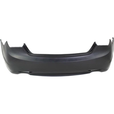 Rear Bumper Cover For 2011-2013 Hyundai Sonata w/ 2 Exhaust holes Primed — 第 1/4 张图片