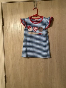 Girls Jellybean Top Monogram Baseball Size 7 - Picture 1 of 3