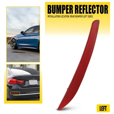 Reflector de parachoques para BMW 328i 320i 328i xDrive 2012-2015 14-16 428i trasero LH EAH Foto 1 de 4