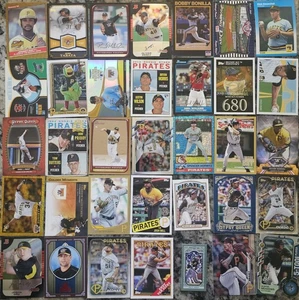 Lotto carte Mlb Pittsburgh Pirates inserti, Rookie, numerate in serie, oro, mini - Foto 1 di 6