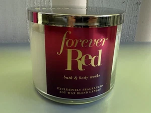 FOREVER RED 3-Wick Candle Bath & Body Works NEW - Picture 1 of 3