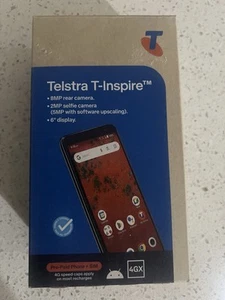 Brand New Telstra T-Inspire | | TCL T431P 6" 32GB 2GB 8MP GPS Blue Tick Phone - Picture 1 of 2