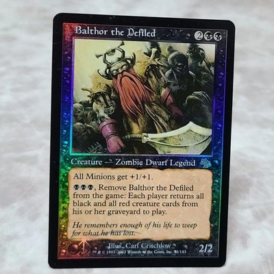 Balthor the Filthy Foil MTG English Card Play Condition - Image 1 of 4