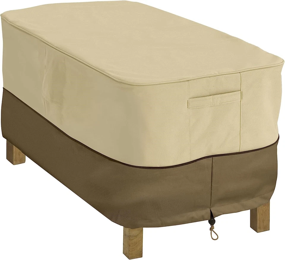 Classic Accessories Veranda Rectangular Patio Coffee Table Cover - Image 1 of 1