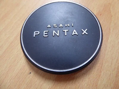 Asahi Pentax Genuine 49mm Slip On Metal Front Camera Lens Cap  refm15-13 - Image 1 of 3