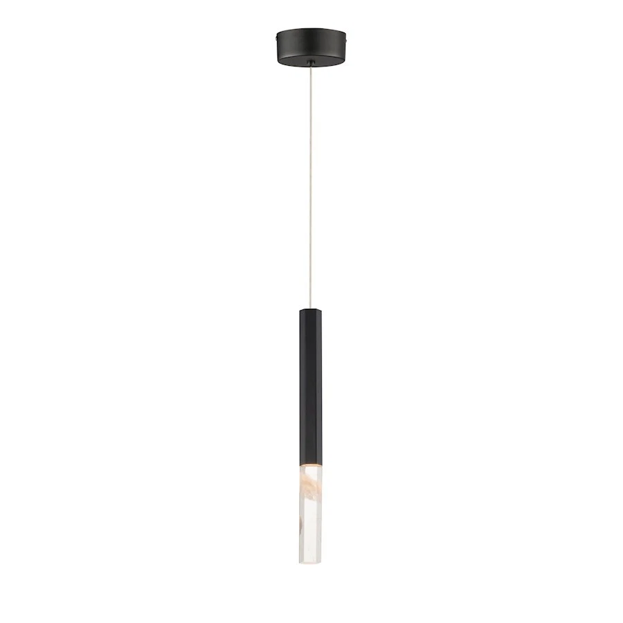 ET2 Lighting Diaphane LED 1-Light 16" Pendant, Black - E11020-95BK - Image 1 of 1