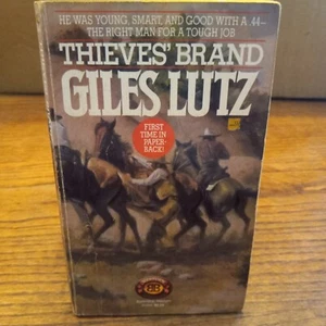 Thieves Brand, Giles Luitz Western Novel Paperback Book - Picture 1 of 3