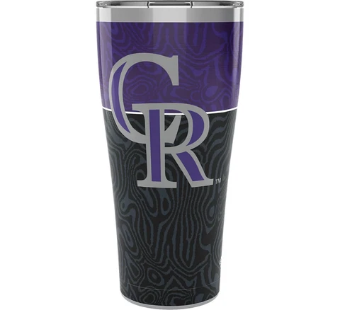 Tervis Colorado Rockies 30 oz. Ripple Tumbler Cup Hot Cold MLB New With Tags Cover