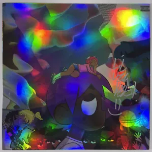 ÁLBUM DE VINILO VERDE AUTOGRAFIADO LIL UZI VERT VS THE WORLD FIRMADO DISCO DE CERTIFICADO DE AUTENTICIDAD BAJO - Imagen 1 de 4