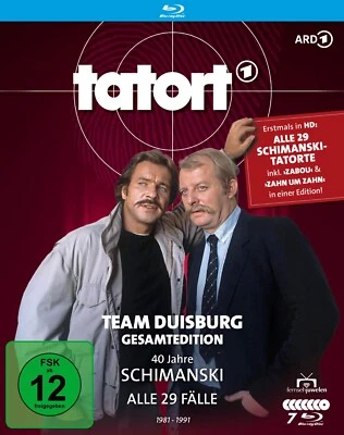Tatort - Team Duisburg - Schimanski Gesamtedition - Alle 29 Fälle [7 Blu-ray's] - Bild 1 von 4