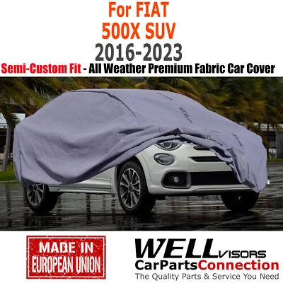 Cubierta de coche WellVisors interior exterior duradera para todo tipo de clima para SUV FIAT 500X 16-23 Foto 1 de 4