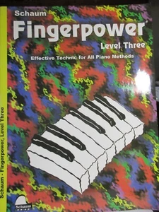 Schaum Fingerpower for Piano/Organ Level 3 Progressive Technical Exercises PB - Picture 1 of 4